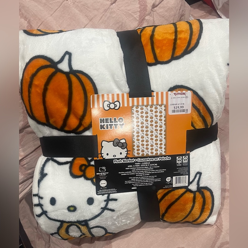 Hello kitty fall Blanket twin